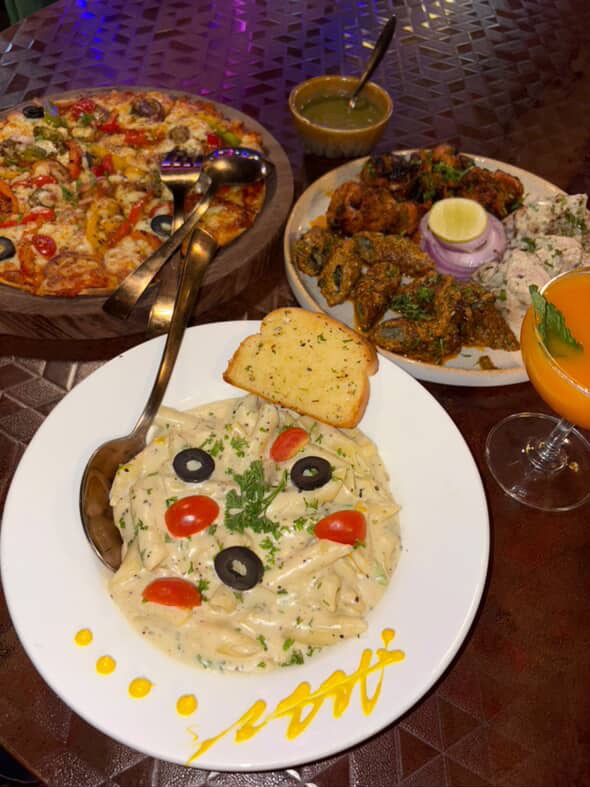 Shahi Mahal Royal Food Feast & Pasta Platter